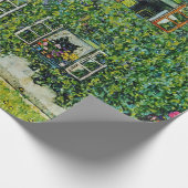 Gustav Klimt - Het huis van Guardaboschi Cadeaupapier (Hoek)