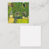 Gustav Klimt Het Huis van Guardaboschi Informatiekaartje (Voorkant / Achterkant)