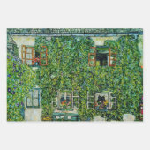 Gustav Klimt - Het Huis van Guardaboschi Inpakpapier Vel (Voorkant)