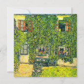 Gustav Klimt Het Huis van Guardaboschi Kaart (Voorkant)