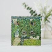 Gustav Klimt - Het Huis van Guardaboschi Kaart (Staand voorkant)