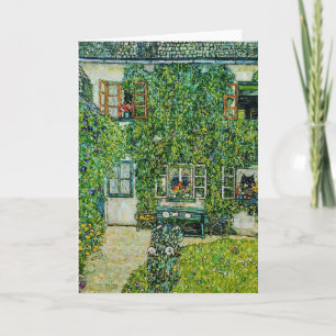 Gustav Klimt - Het huis van Guardaboschi Kaart