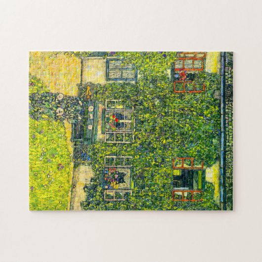 Gustav Klimt Het Huis van Guardaboschi Legpuzzel (Horizontaal)