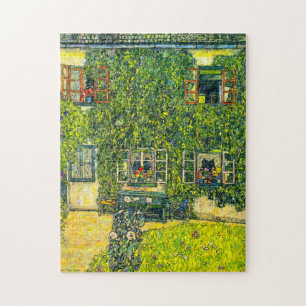 Gustav Klimt Het Huis van Guardaboschi Legpuzzel