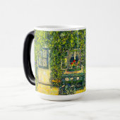 Gustav Klimt Het Huis van Guardaboschi Magische Mok (Voorkant links)