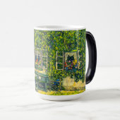 Gustav Klimt Het Huis van Guardaboschi Magische Mok (Voorkant rechts)