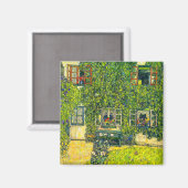 Gustav Klimt Het Huis van Guardaboschi Magneet (Voorkant / Achterkant)