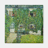 Gustav Klimt - Het Huis van Guardaboschi Magneet (Voorkant)