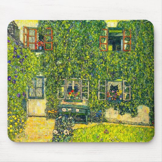 Gustav Klimt Het Huis van Guardaboschi Muismat (Voorkant)