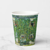 Gustav Klimt - Het Huis van Guardaboschi Papieren Bekers (Achterkant)