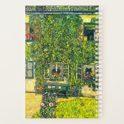 Gustav Klimt Het Huis van Guardaboschi Planner (Achterkant)