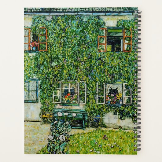 Gustav Klimt - Het Huis van Guardaboschi Planner (Achterkant)