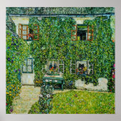 Gustav Klimt - Het huis van Guardaboschi Poster (Voorkant)
