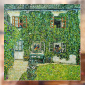 Gustav Klimt - Het Huis van Guardaboschi Raamsticker (Vel 2)