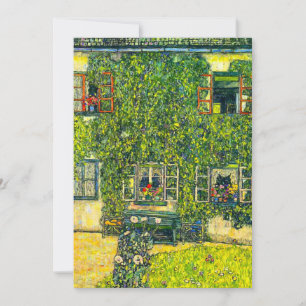 Gustav Klimt Het Huis van Guardaboschi Save The Date
