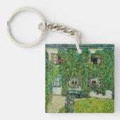 Gustav Klimt - Het Huis van Guardaboschi Sleutelhanger (Voorkant)