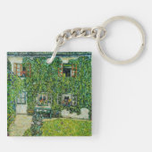 Gustav Klimt - Het Huis van Guardaboschi Sleutelhanger (Achterkant)