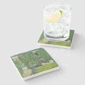 Gustav Klimt - Het Huis van Guardaboschi Stenen Onderzetter (Zijkant)