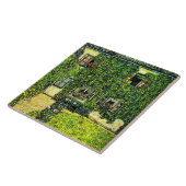 Gustav Klimt - Het huis van Guardaboschi Tegeltje (Zijkant)