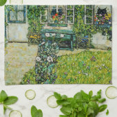 Gustav Klimt - Het Huis van Guardaboschi Theedoek (Gevouwen)