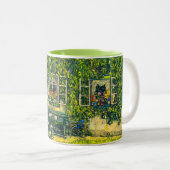 Gustav Klimt Het Huis van Guardaboschi Tweekleurige Koffiemok (Voorkant rechts)