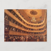 Gustav Klimt - Het oude Burgtheater Briefkaart (Voorkant)