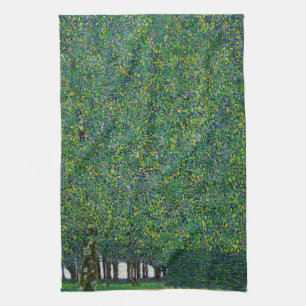 Gustav Klimt - Het Park Theedoek