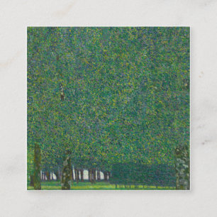 Gustav Klimt - Het park Vierkante Visitekaartje