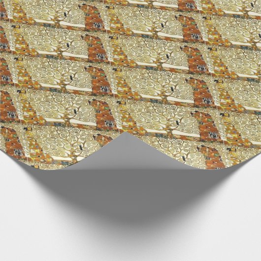 Gustav Klimt - het schilderij van de boom van het  Cadeaupapier (Hoek)