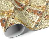 Gustav Klimt - het schilderij van de boom van het  Cadeaupapier (Rol Hoek)