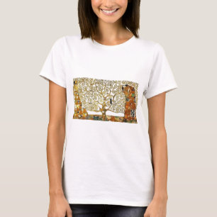 Gustav Klimt - het schilderij van de boom van het  T-shirt