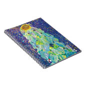 Gustav Klimt - Het zonnebloempiteren Notitieboek (Rechterzijde)