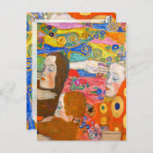 gustav klimt , hoop ii briefkaart (Voorkant / Achterkant)