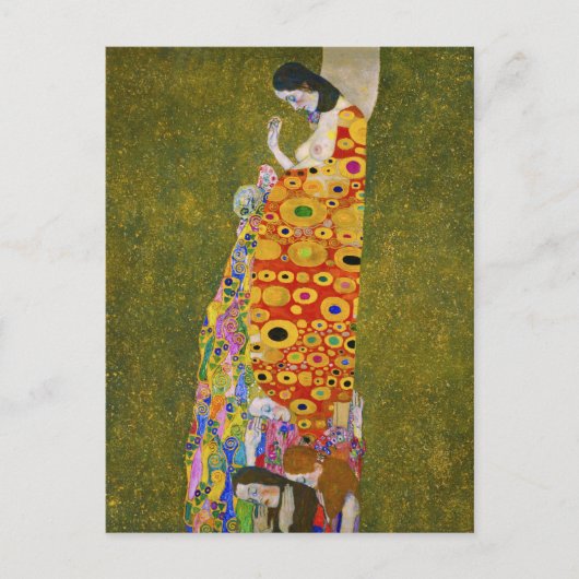 Gustav Klimt - Hoop II Briefkaart (Voorkant)