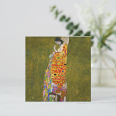 Gustav Klimt - Hoop II Kaart (Staand voorkant)