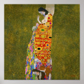 Gustav Klimt - Hoop II Poster (Voorkant)