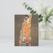 Gustav Klimt - Hope II Briefkaart (Staand voorkant)