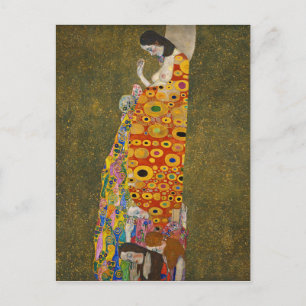 Gustav Klimt - Hope II - Prachtig kunstwerk Briefkaart