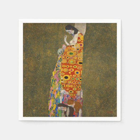 Gustav Klimt - Hope Servet (Voorkant)