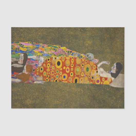 Gustav Klimt - Hope Tissuepapier (Voorkant)