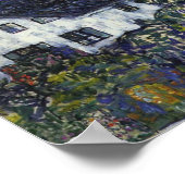 Gustav klimt - Houses aan de rand van de afgrond. Poster (Hoek)