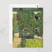 Gustav Klimt - Huis van Guardaboschi Briefkaart (Voorkant / Achterkant)