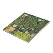 Gustav Klimt - Huis van Guardaboschi Tegeltje (Zijkant)