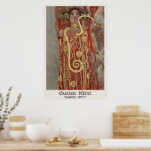 Gustav Klimt - Hygieia 1907 | Art nouveau Poster (Keuken)
