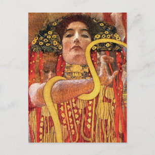 Gustav Klimt - Hygieia Geneeskunde Godin van de Ge Briefkaart