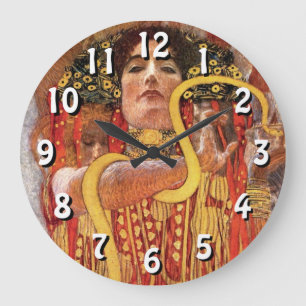 Gustav Klimt - Hygieia Geneeskunde Godin van de Ge Grote Klok