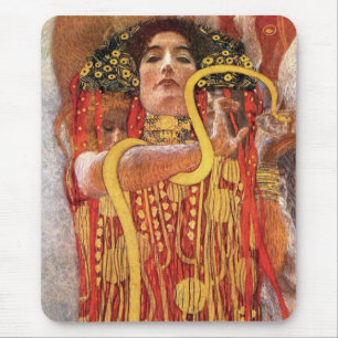 Gustav Klimt - Hygieia Geneeskunde Godin van de Ge Muismat