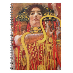 Gustav Klimt - Hygieia Geneeskunde Godin van de Ge Notitieboek