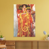 Gustav Klimt - Hygieia Medicine Godin Health Canvas Afdruk (Insitu (Woonkamer))