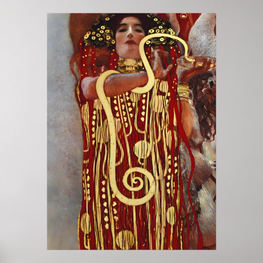 Gustav Klimt Hygieia Posters & Prints (Voorkant)